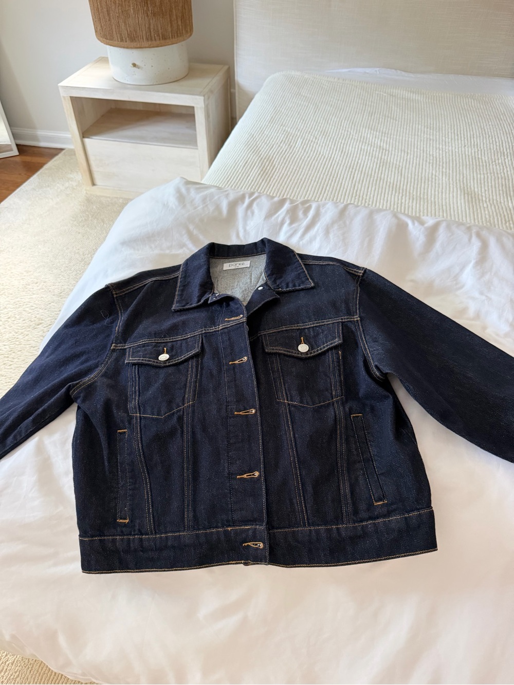 Parke Dark Indigo Denim Jacket